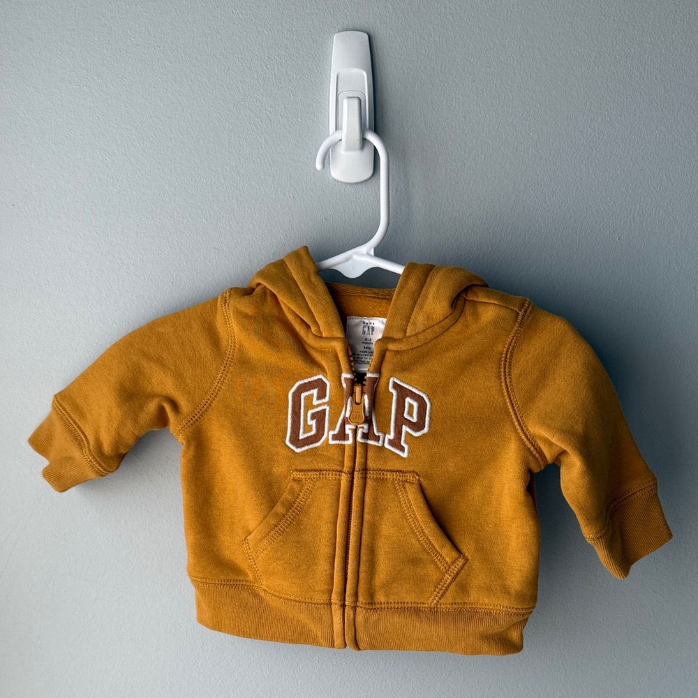 Gap‎ Infant 0-3 Months Yellow Full Zip Jacket